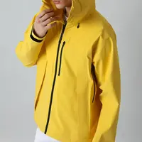 早秋新款简约时尚气质百搭连帽冲锋衣外套H9411
