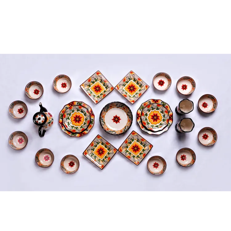 娜孜菲太阳花系列 陶瓷餐具