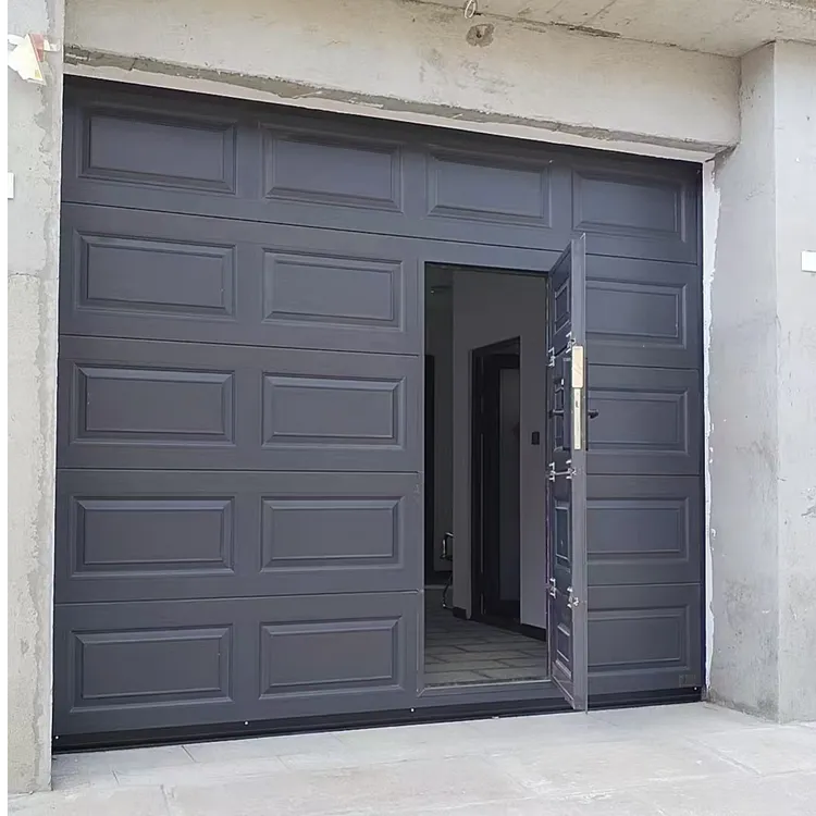 库喜铝合金翻板车库门