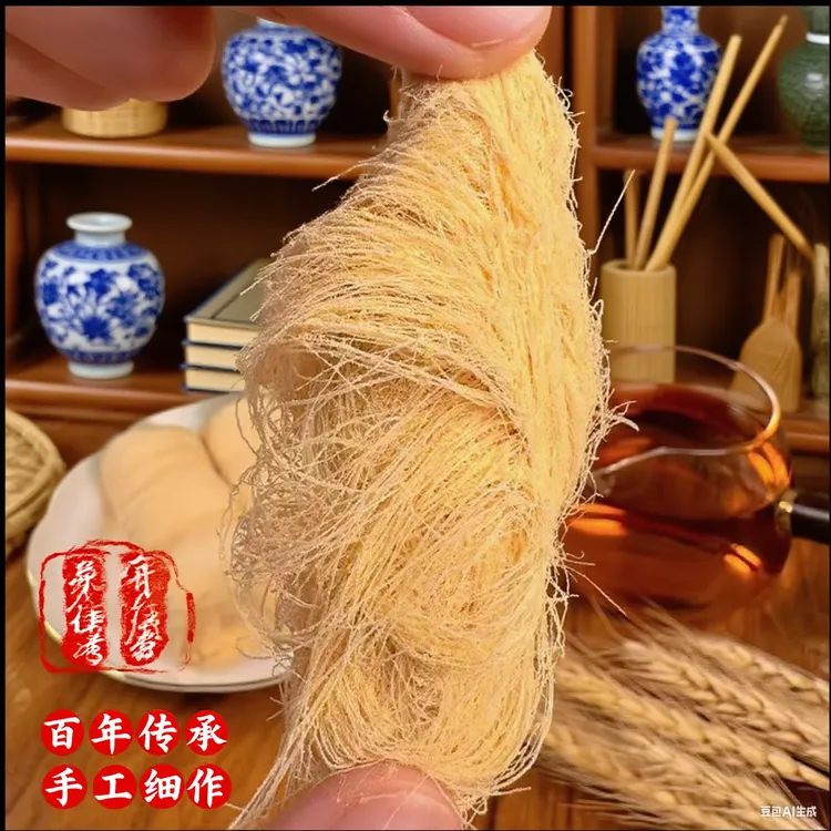 【中秋好物龙须酥100克/盒】非遗美食纯手工制作即食麦芽糖糖果