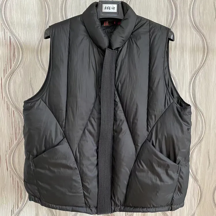 胖人坊大码女装马甲4414 衣长68 130