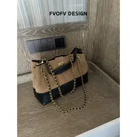 FVOFV（巴黎落日）时尚经典百搭拼色包LY6003