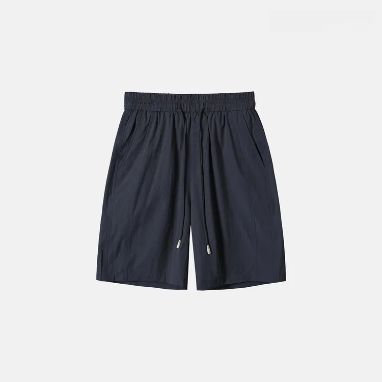 夏季舒适透气户外休闲短裤速干梭织百搭纯色宽松气质时尚运动休闲