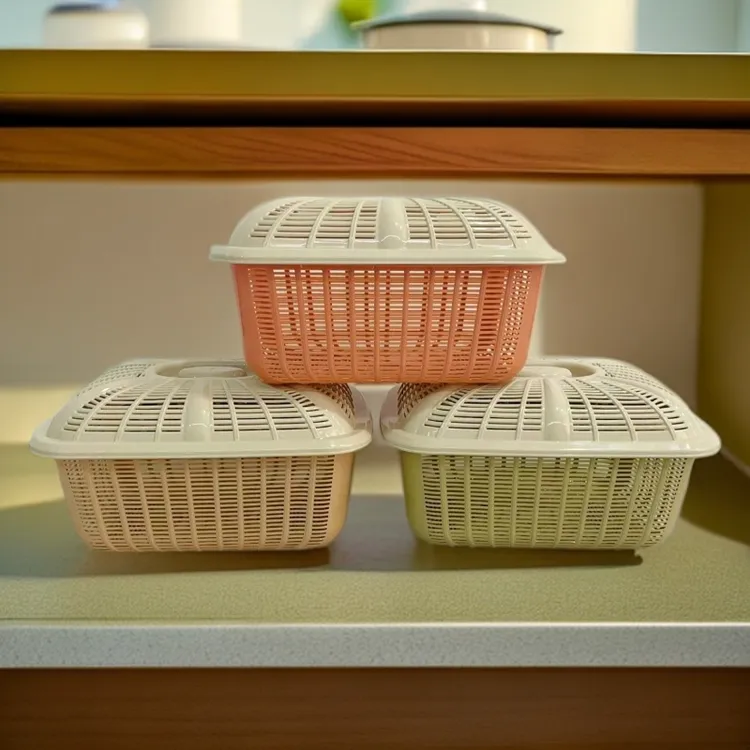 【拍一发三】馒头筐洗菜篮清洗沥水篮生活耐用多功能筐