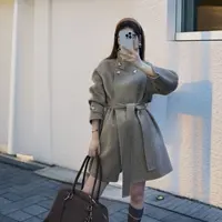 【格一专场专属】秋冬气质轻奢中长款常规款女毛呢外套百搭时尚8966