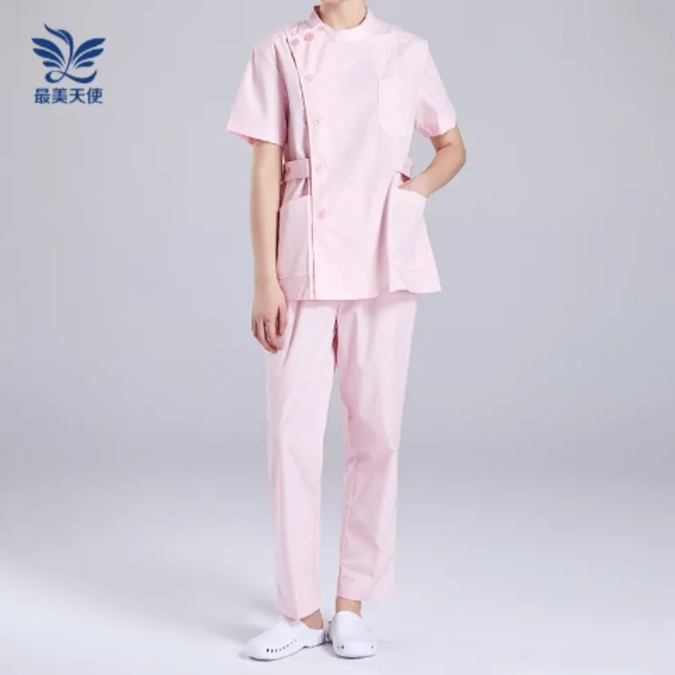 【福利款 号不全】粉色护士服大褂妇幼儿科幼儿园保健工作服定制女