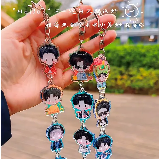 莎头5114亚克力挂件钥匙扣精美动漫同人二创周边制品装饰收藏纪念