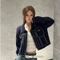 可可不加酱【Jennie同款针织外套】早秋修身长袖外套LWJ25C3C2900