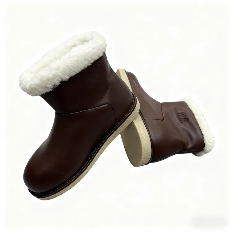 巴恩风小土豆羊毛靴H191XI02D35395
