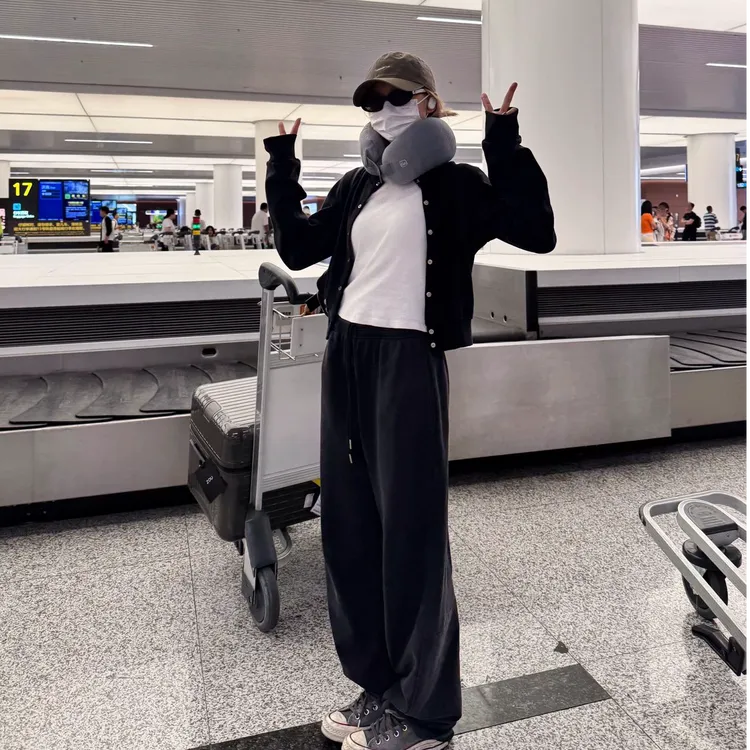 2025早秋新款时尚套装气质显瘦洋气休闲百搭针织开衫外穿宽松长裤