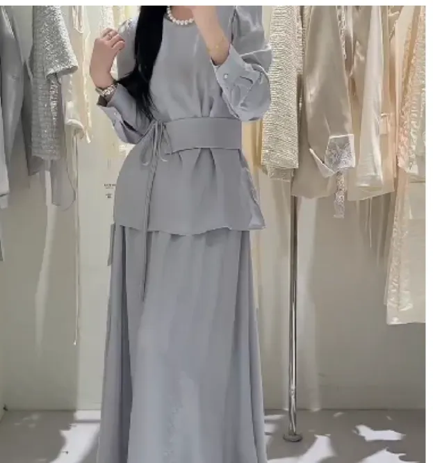 2025春季新款时尚女装网红潮流气质洋气套装裙两件套知足34