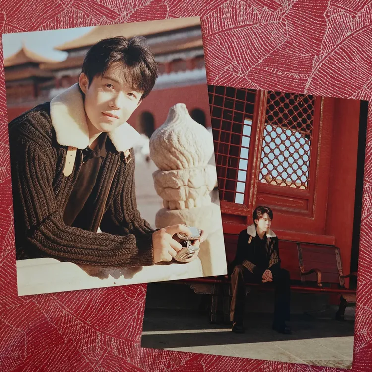 官方正版 故宫 王楚钦 时装男士杂志2025年10月王楚钦+切页小卡