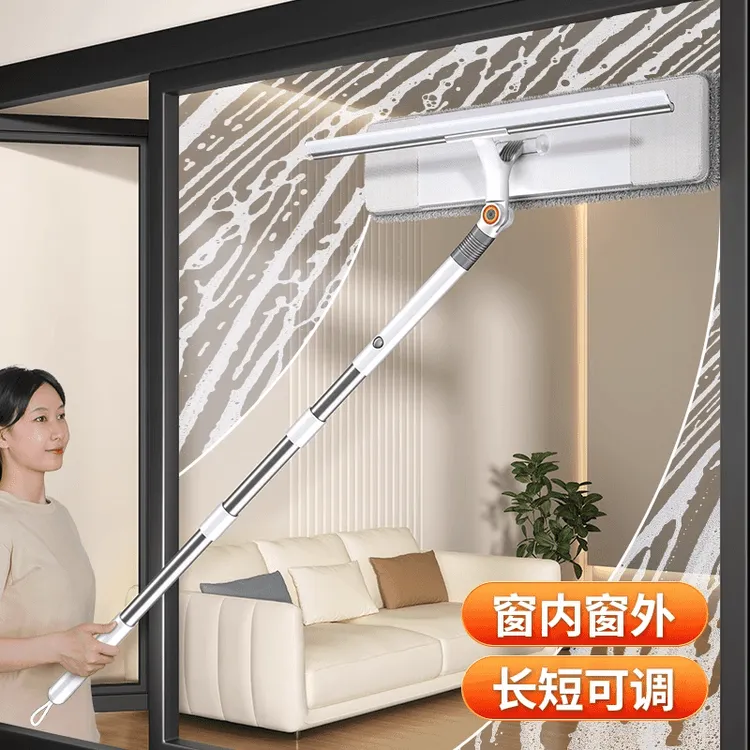 佳帮手擦玻璃神器高楼双面擦家政专用2025新款家用窗户清洁刮水器