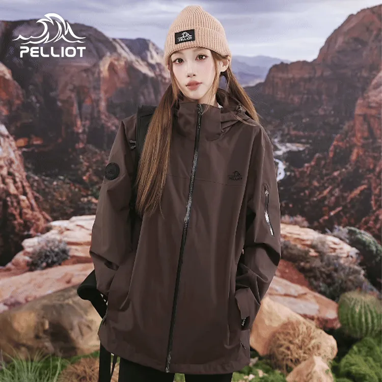 【追风】伯希和三合一户外冲锋衣男女款透气防风防暴雨徒步户外外套