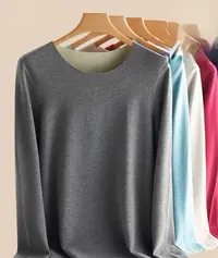 855保暖女士秋冬长袖亲肤打底衫oc