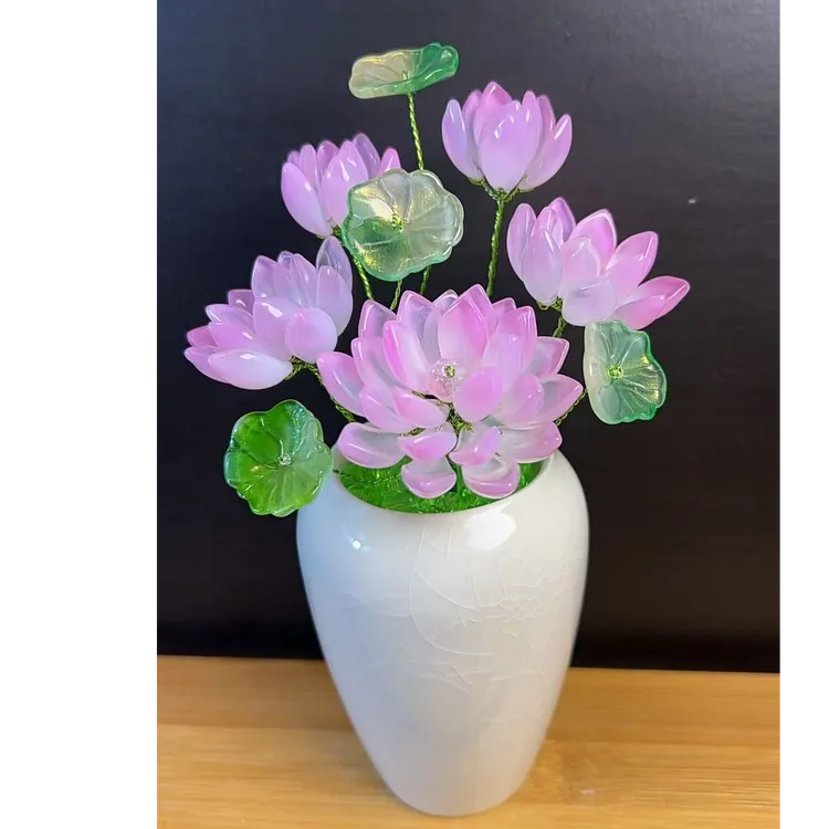 琉璃 荷花仙子   手工DIY材料包