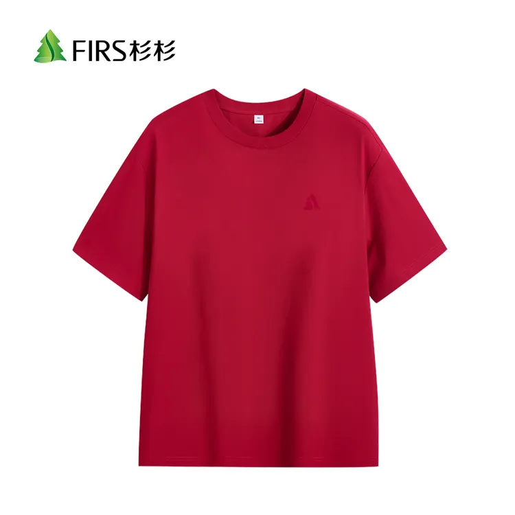 FIRS杉杉短袖男女t恤索罗娜爽滑清凉抗皱高品质高级感男装ML9012