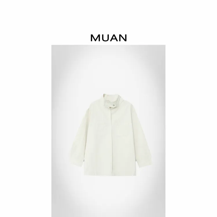 木岸MUAN:《纽西迷衬衫》“新西兰系列”定制100棉衬衫上衣女DS-9264