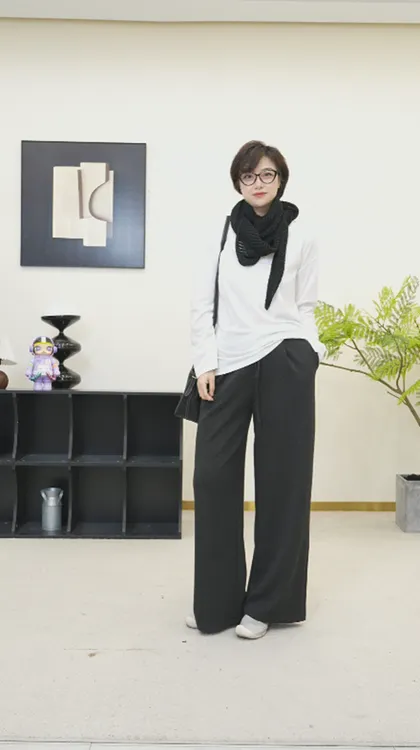 【U.M】松弛自在直筒休闲裤舒适百搭显瘦