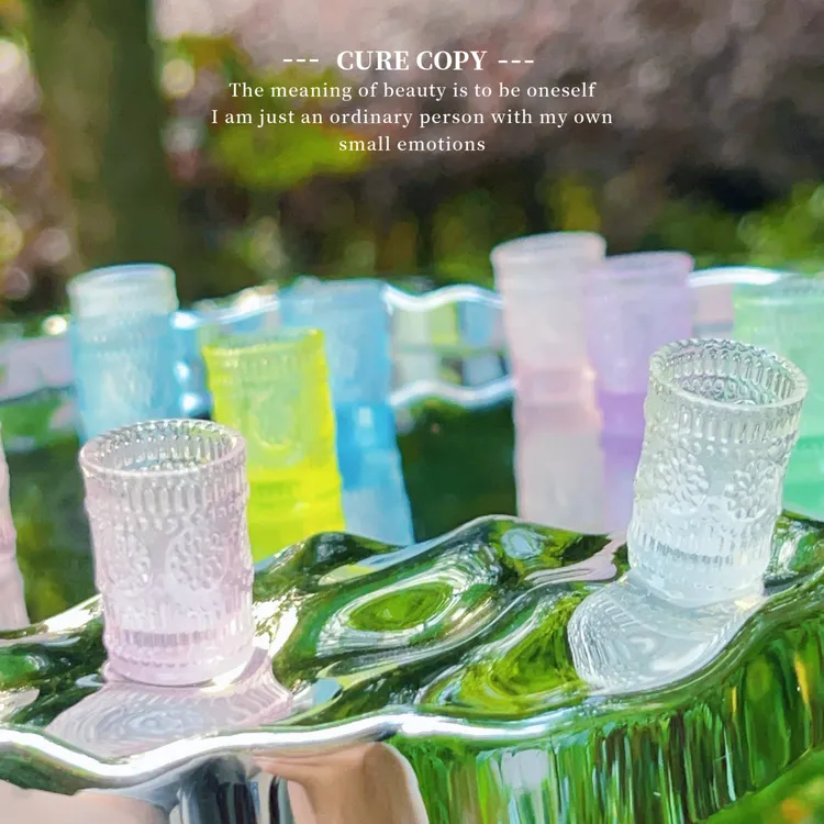 朵儿定制-复古浮雕杯-diy树脂奶油胶配件