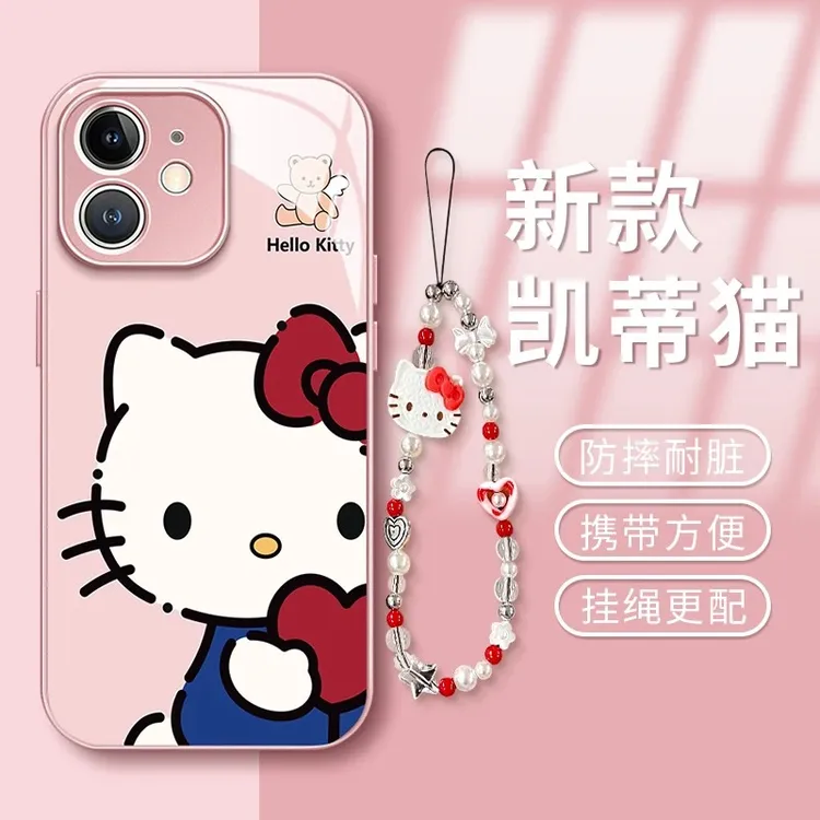 猫抱爱心适用苹果16/华为P70/vivo/oppo金属漆玻璃防摔手机壳女款