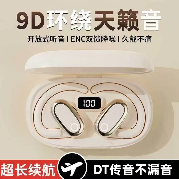 柏林之音蓝牙耳机运动跑步无线挂耳式降噪2025新款