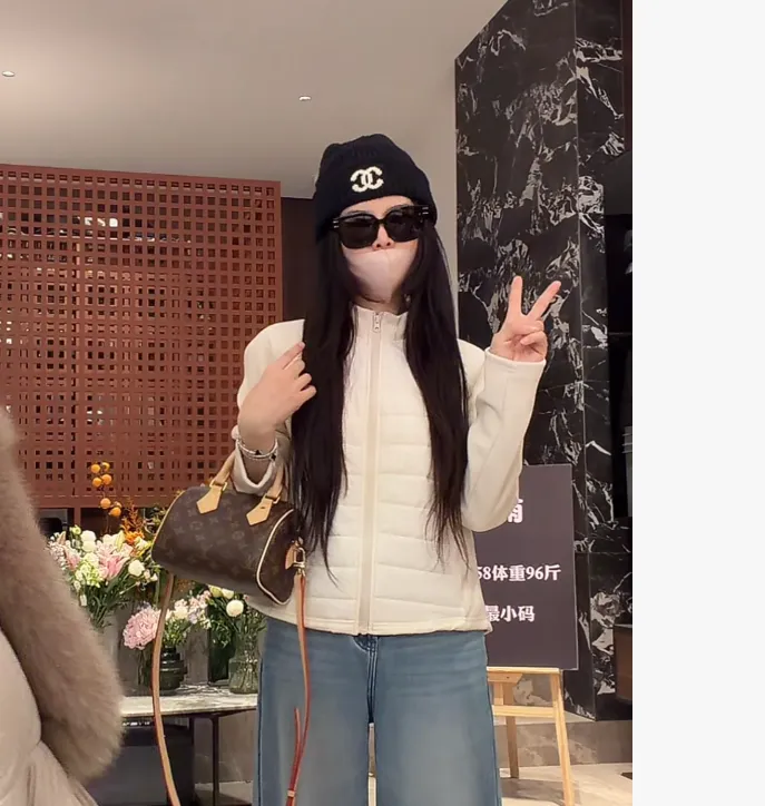 宿慕SUMU 冬季2025新款百搭时尚立领外套11-17休闲舒适上衣5738