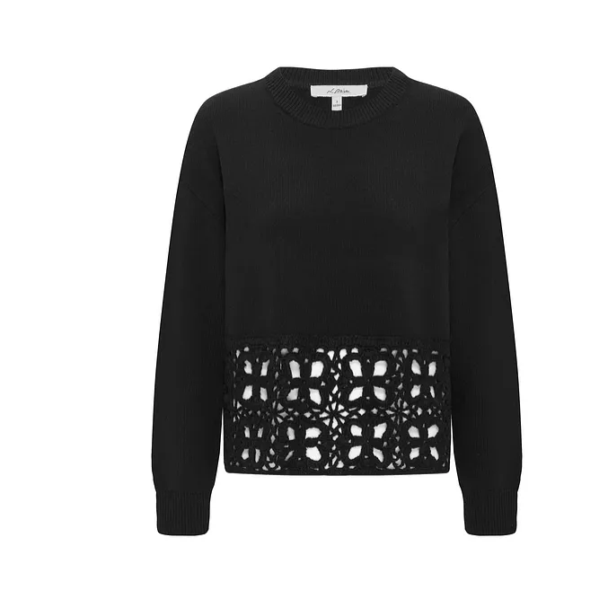 恩派雅2025新款毛衣镂空钩花针织衫女XNKIW9535A