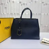 99新 FENDI/芬迪 思斯专属 FENDI黑色手提包 GMTC006