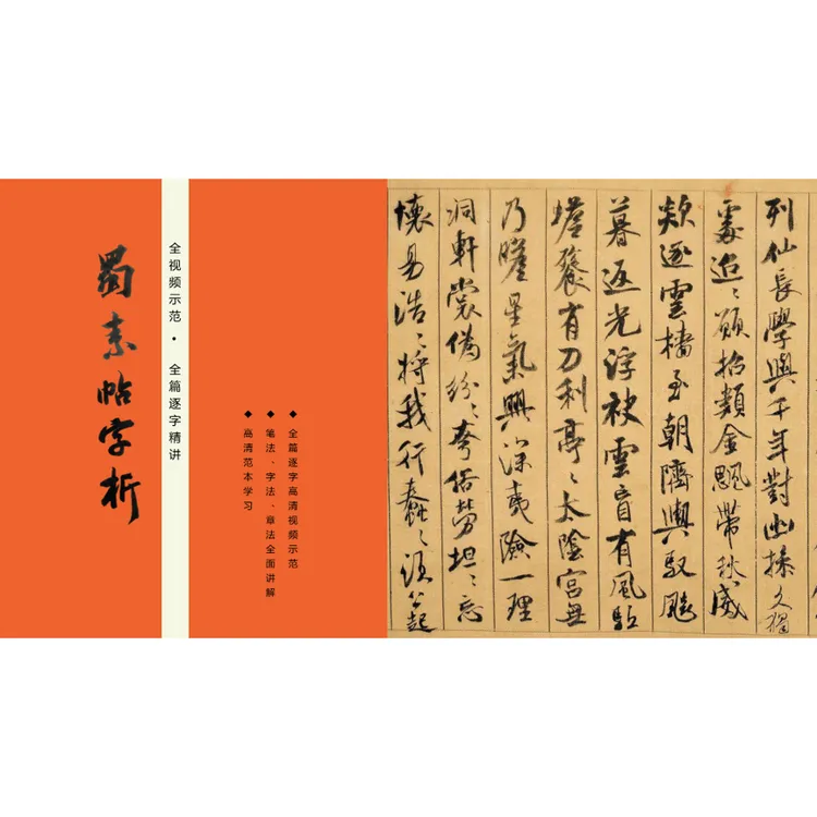 行书【米芾蜀素帖】精讲课程