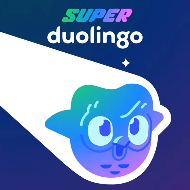 多邻国duolingosuper家庭成员套餐拼车一年有效期