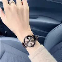 【奈斯专属】GUCCI古驰/双G棕色表带石英腕表37mm-YA133304