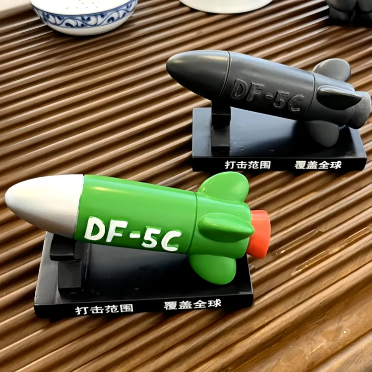 【可变色】DF-5C东风使命必达桌面茶桌摆件汽车摆件茶宠礼物