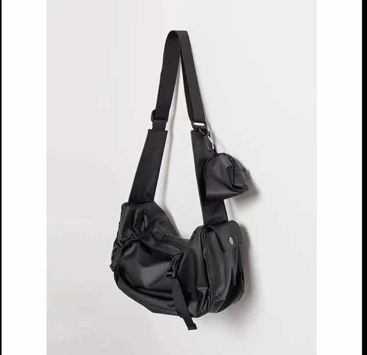 658休闲潮流单肩ins百搭时尚百搭防水肩包斜跨大容量轻便简约运动