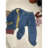 复古锥形牛仔裤#9010
