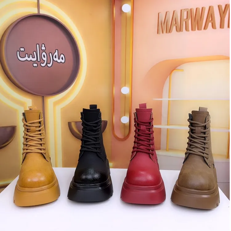 （专属）-新款2025时尚爆款马丁靴百搭推荐加绒加厚休闲厚底系带