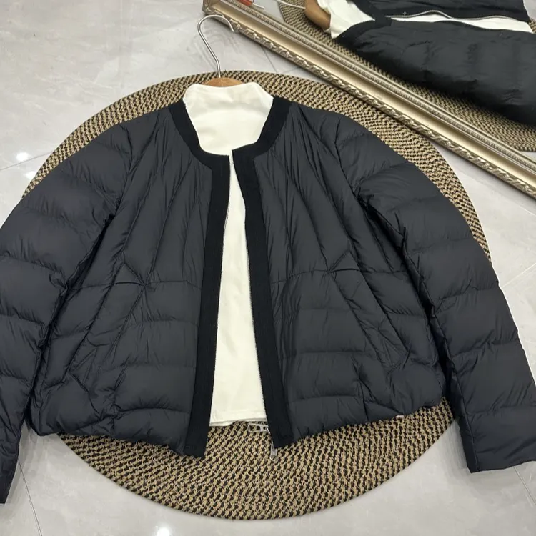 IVIO&CO小香冬季新品羽绒服2025极简轻奢短款时尚气质保暖外套