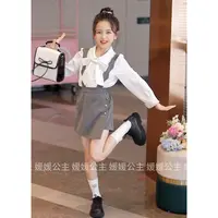 媛媛公主【音乐学院】2025秋季新款女童少女百搭休闲套装15350T183