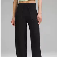 【多多家】帕梅拉口袋款桑蚕丝羊毛阔腿裤【80165】