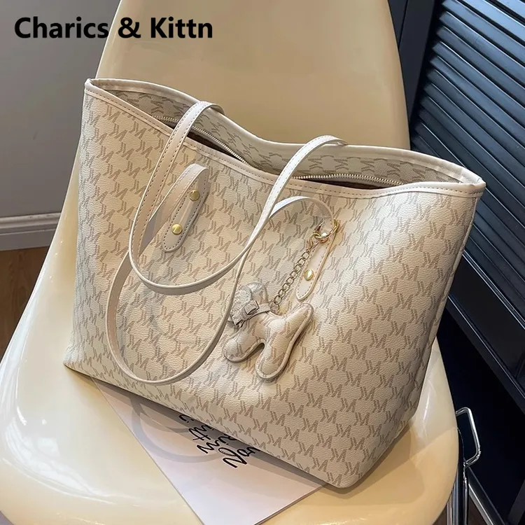 Charics&Kittn包包女士2025新款真皮今年流行腋下单肩女款托特包