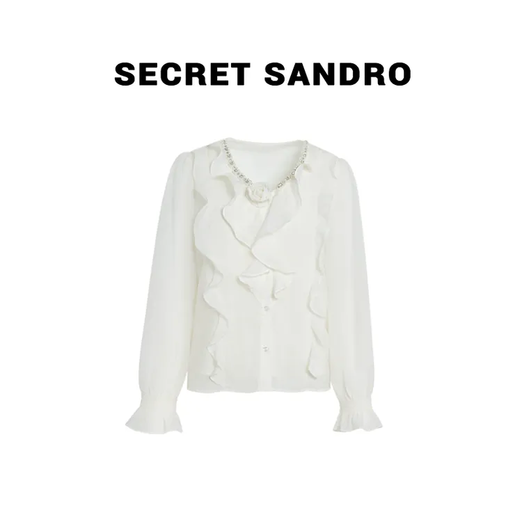  【朴彩英】Secret Sandro 楚楚 上衣 S65226185C