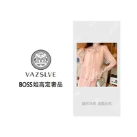 2025年春秋扎染系带女装新款粉色装饰上衣88364 