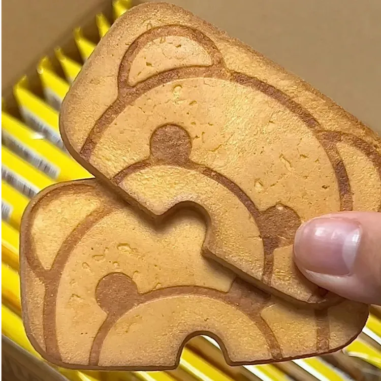 卡宾熊小熊饼干酥脆饼干零食小吃休闲食品网红爆款休闲解馋小零食