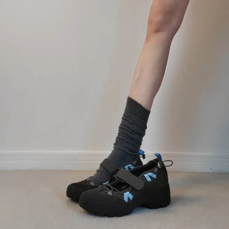 小众厚底芭蕾德训鞋女2025新款夏季内增高百搭时尚休闲玛丽珍单鞋