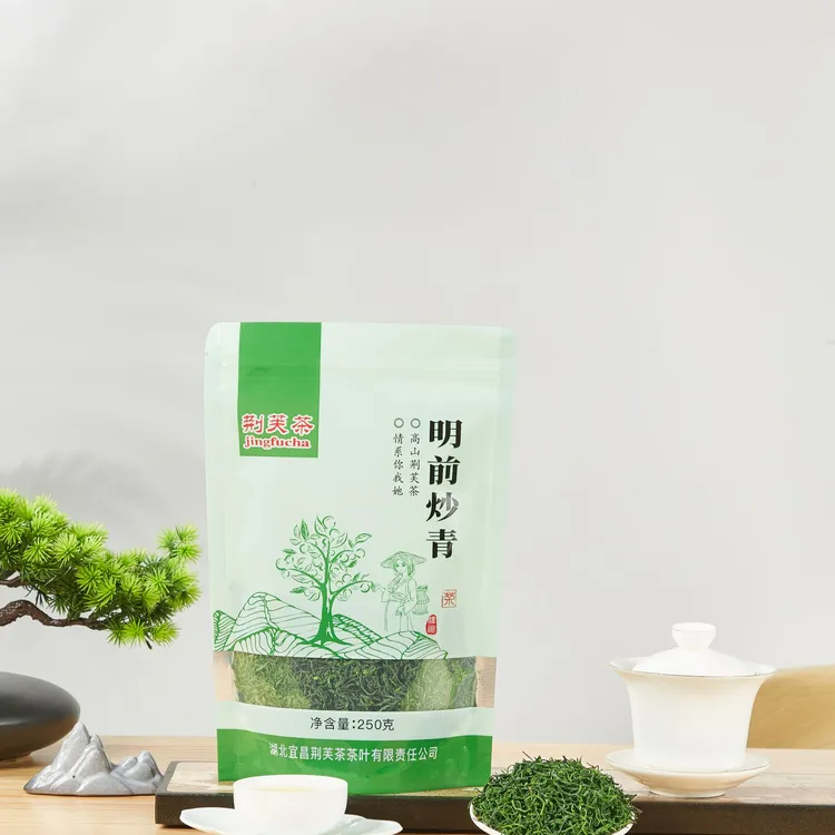 jiangfucha/荆芙茶谷哥专享高山绿茶明前炒青嫩芽浓香型耐泡春茶