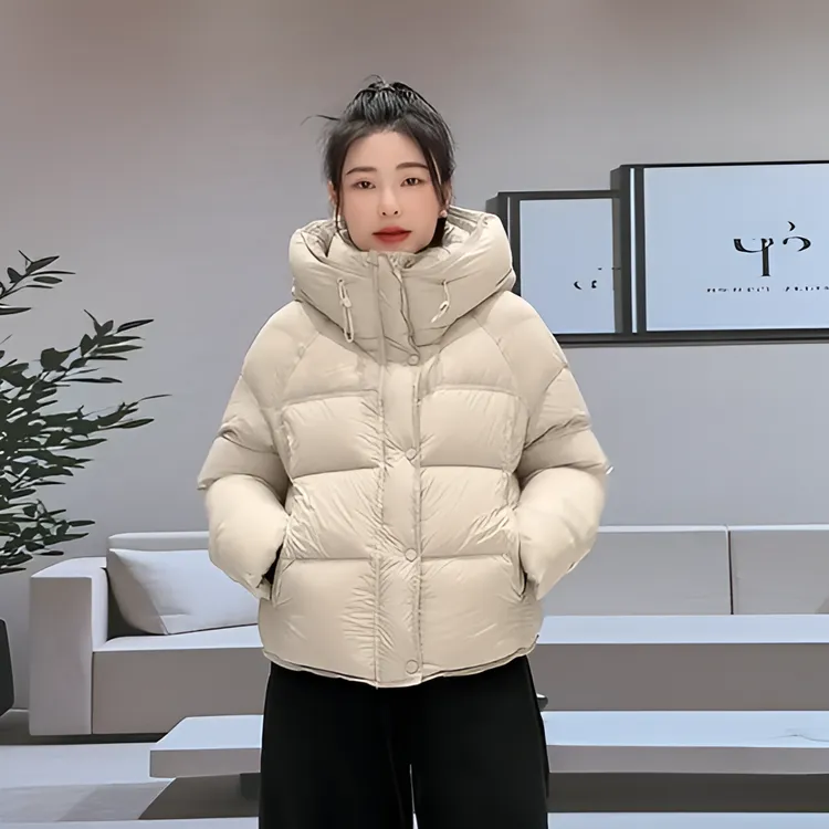 【冬季新款】韩系宽松云朵感国标羽绒服235103