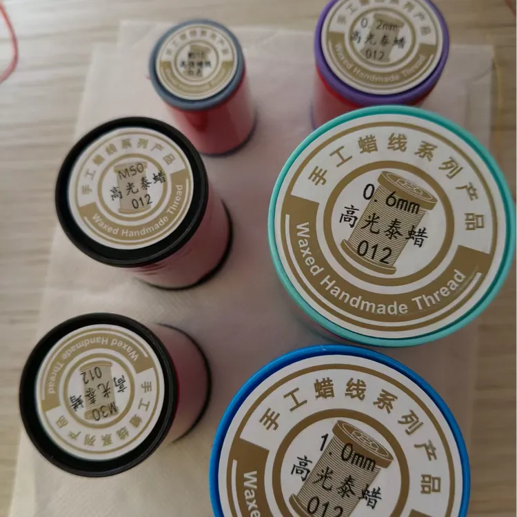 正红色高光泰腊金刚结手绳线材/高光泰腊线