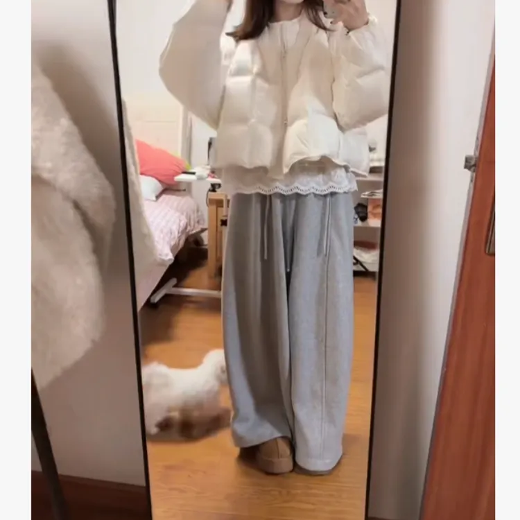 2025冬季新款潮流韩版爆款网红外套裤子女淘ZZAZ1