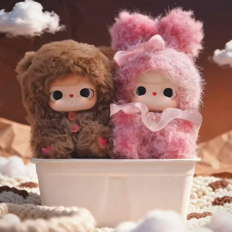 兔兔与熊TUTU BEAR心动N次方系列毛绒盲盒可爱潮玩Q版公仔兔子