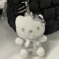 【首尔限定】Hello Kitty  2025新款 小号 银色Kitty钥匙扣玩偶